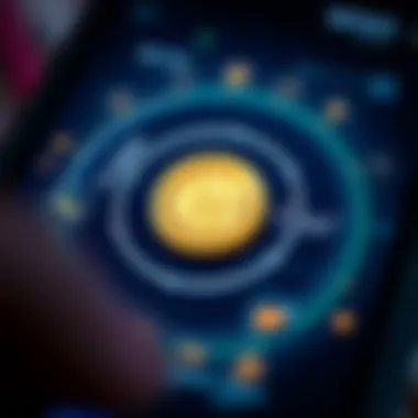 World Coin App User Interface User interface of World Coin app showcasing its functionalities